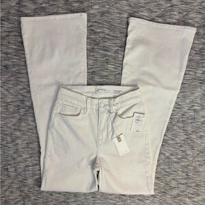 Good American Good Legs Flared Jeans In White Sz 0/25 NWT | Women Flare Jeans -